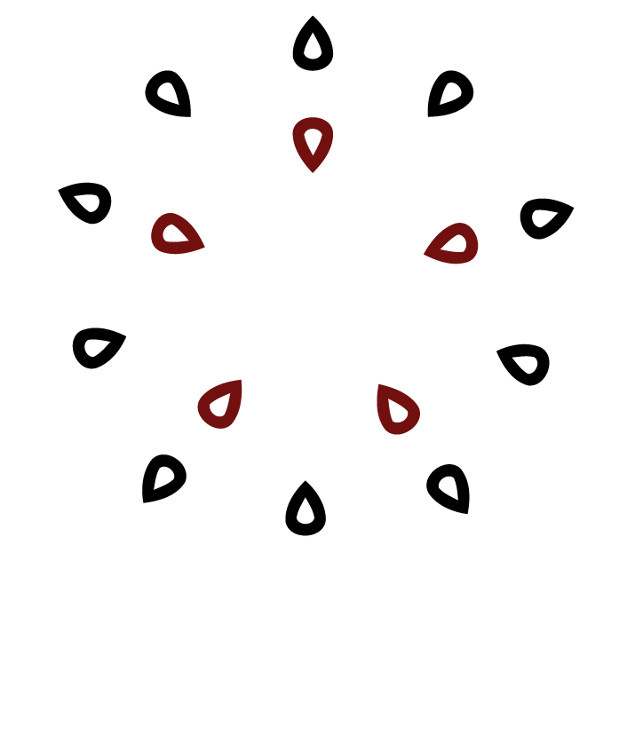 Ajrak Logo White