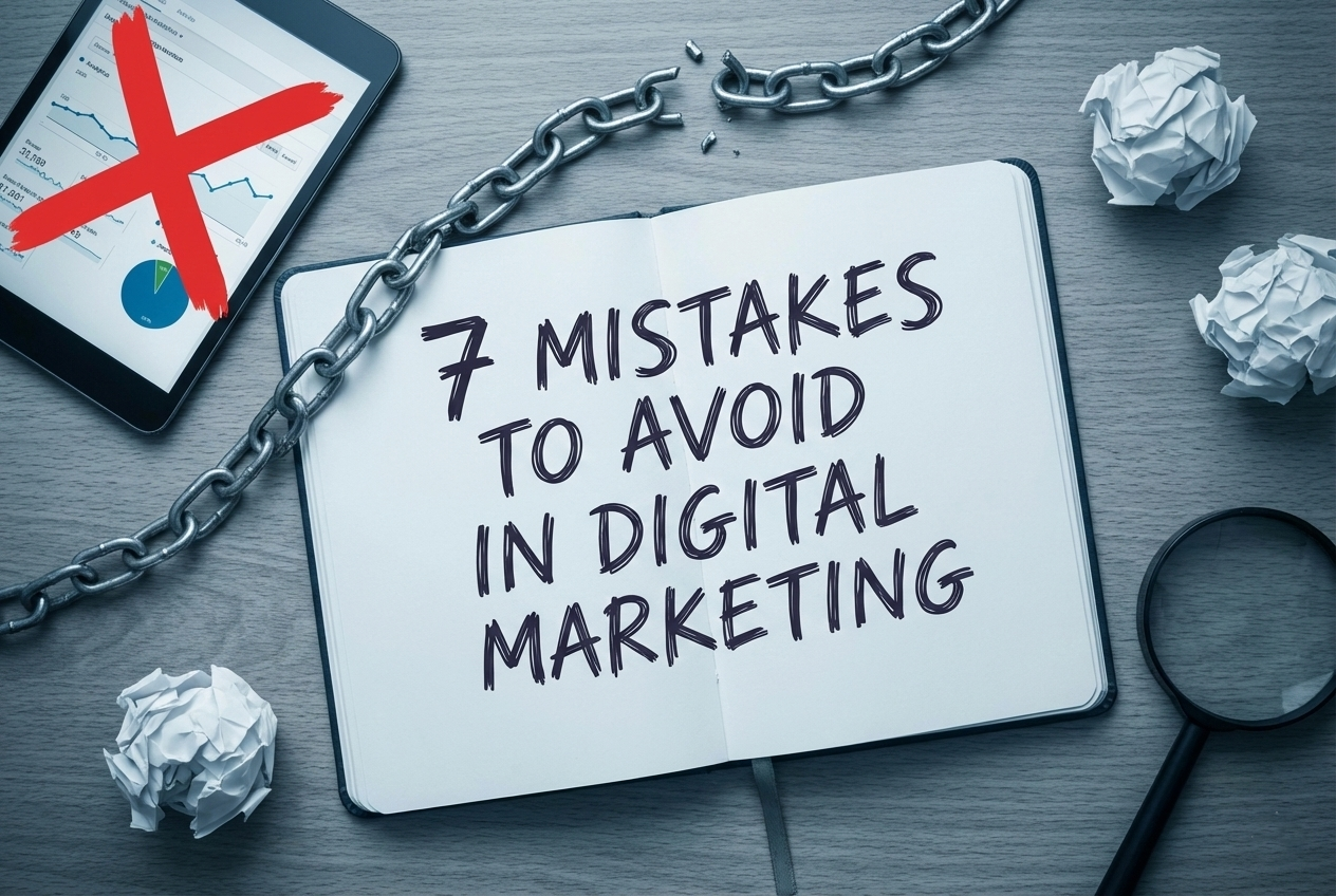 7 Mistakes to Avoid in Digital Marketing