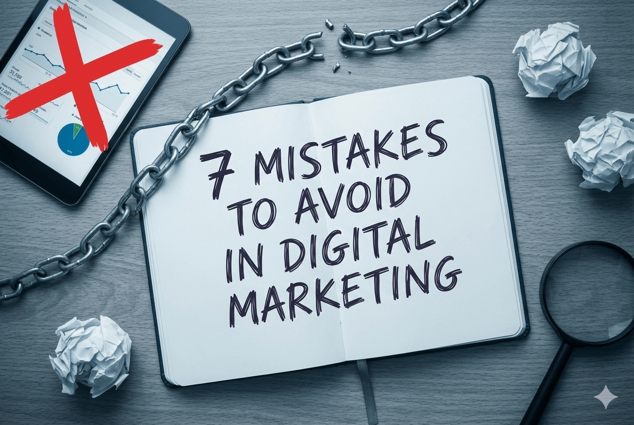 7 Mistakes to Avoid in Digital Marketing