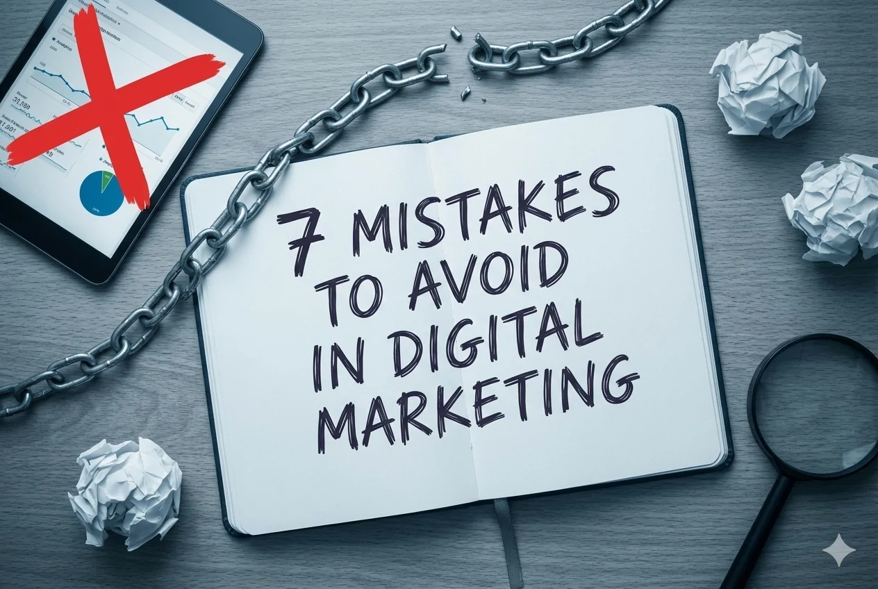 7 Mistakes to Avoid in Digital Marketing